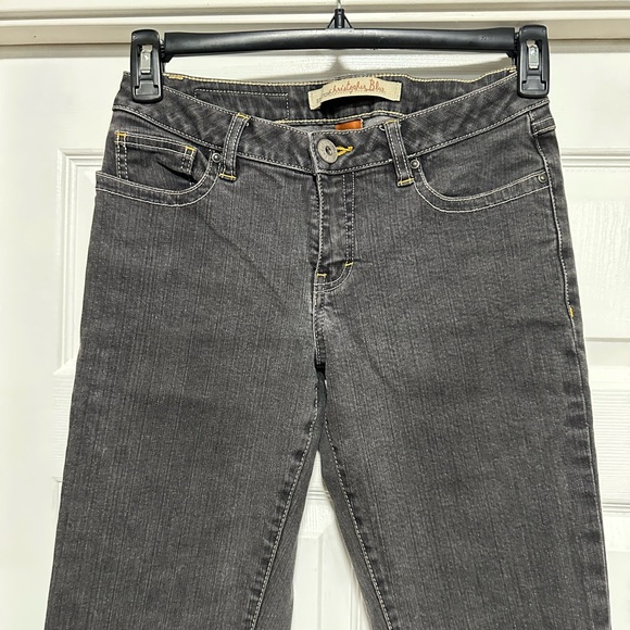 Christopher Blue Stretch Charcoal Dark Gray Jeans Women's Size 6 - Picture 3 of 5